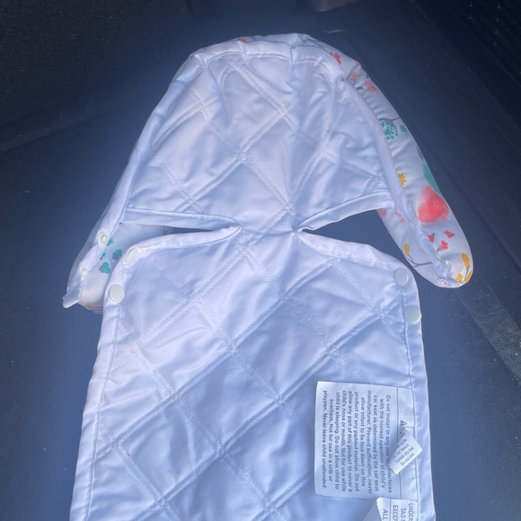 Goldbug duo car seat head support Floral design - Picture 3 of 4